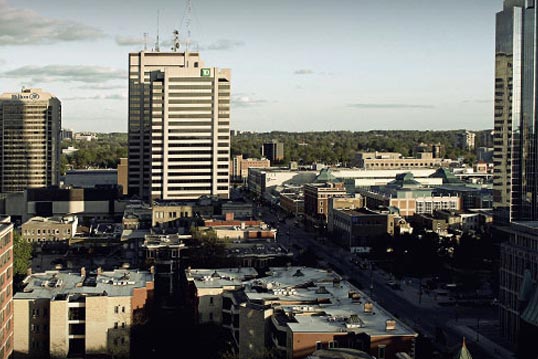 core of downtown london