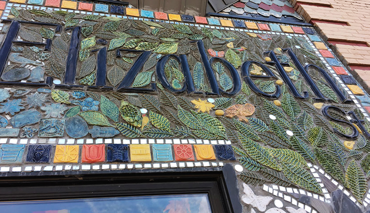 Old East Village Wayfinding Mosaics