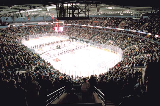 Budweiser Gardens hockey arena