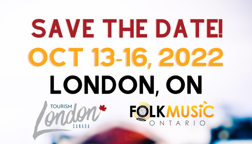 Folk Music Ontario Announces 2022 Conference in London, Canada's First UNESCO City of Music