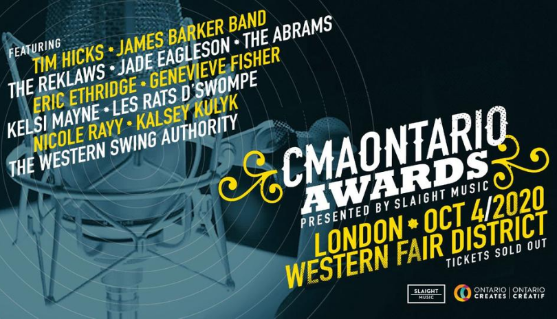 CMAOntario Awards To Be Presented In A Drive-In Style Show At New Venue