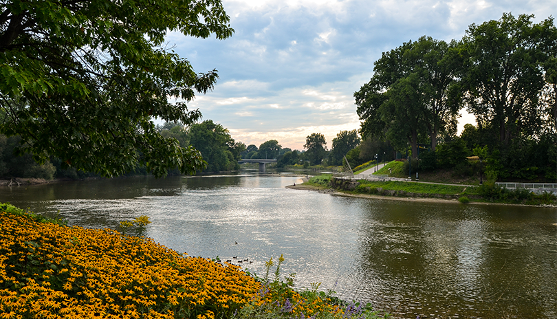 Thames River in London, Ontario