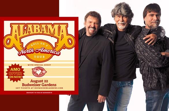 Alabama North America tour at Canada Life Place
