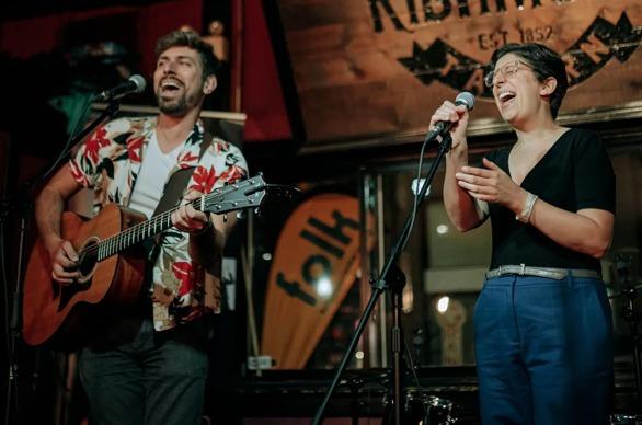 Jeremy Voltz' Spotlight Showcase at the Richmond Tavern at the 2022 Folk Music Ontario Conference