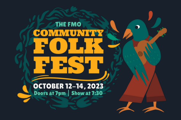 Folk Music Ontario Community Folk Fest Logo