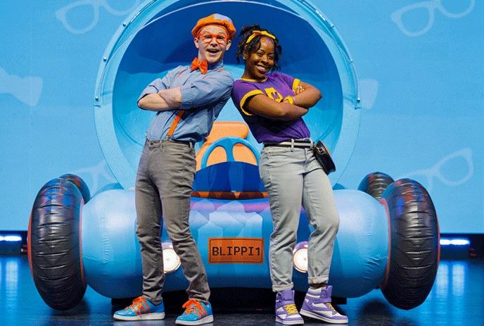 Characters from Blippi