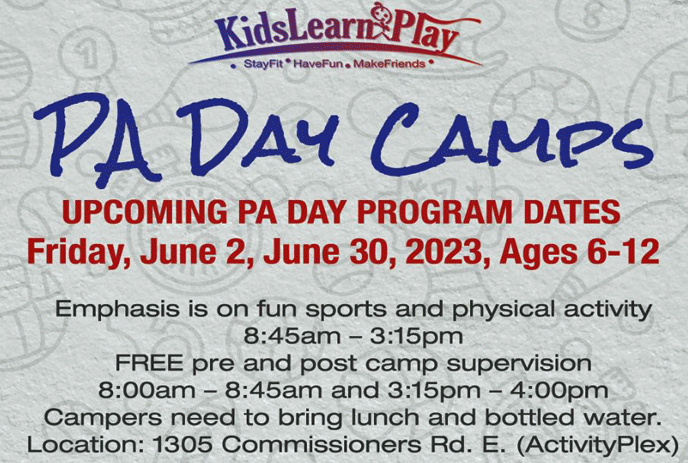 KLP PA Day Camps