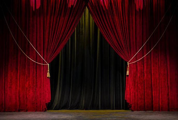 Individual images with a colourful border piled together in a collage.