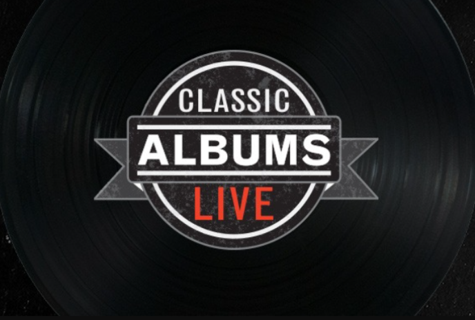 Classic Albums Live logo on a vinyl record.