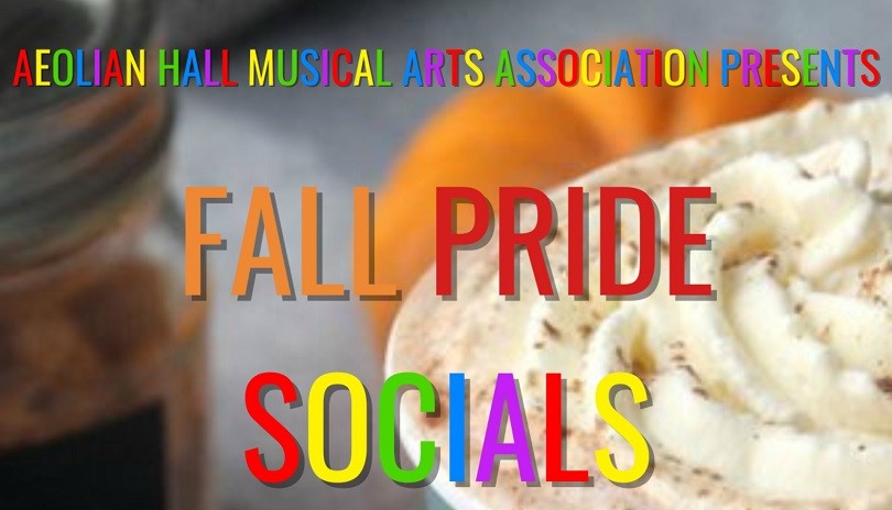 Aeolian Fall Pride Socials - October 19