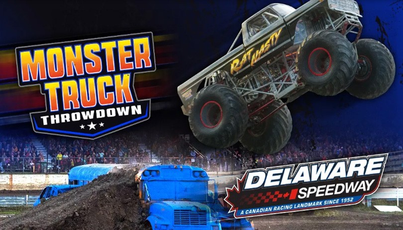 Monster Truck Throwdown at Delaware Speedway