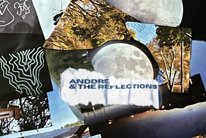 Artwork of cut out images from Andre & The Reflections.