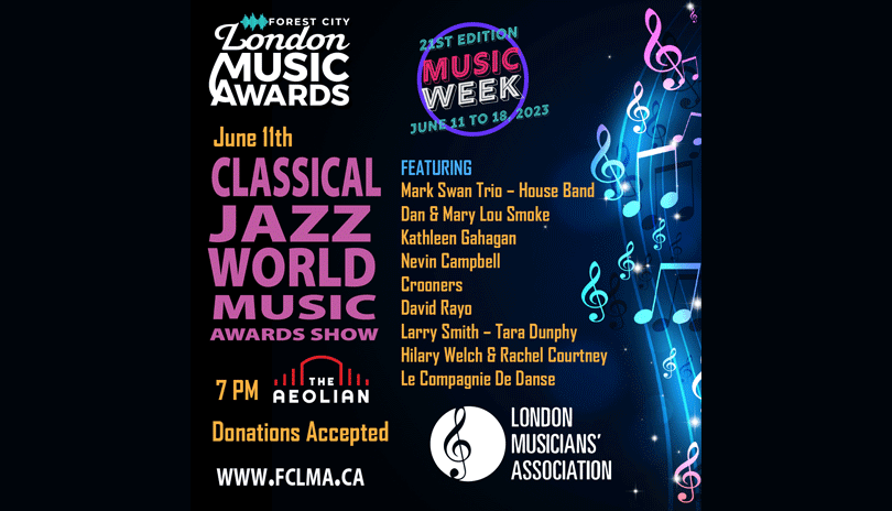 Forest City London Music Awards - June 11
