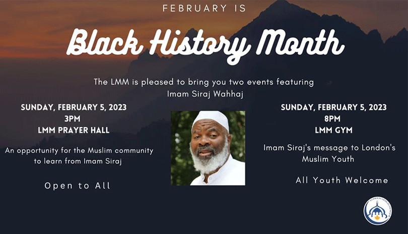 An Evening for the Muslim community with Imam Siraj