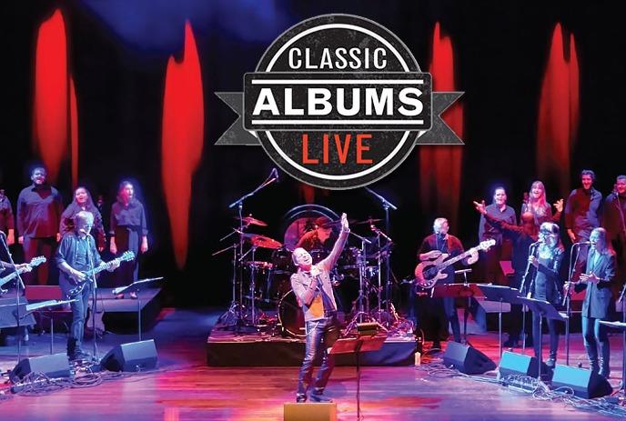 Classic Albums Live tribute band performing live on stage