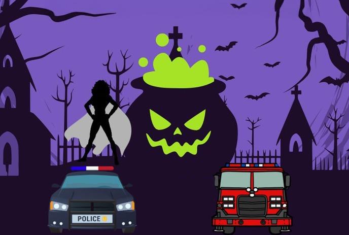 Halloween featuring spooky elements