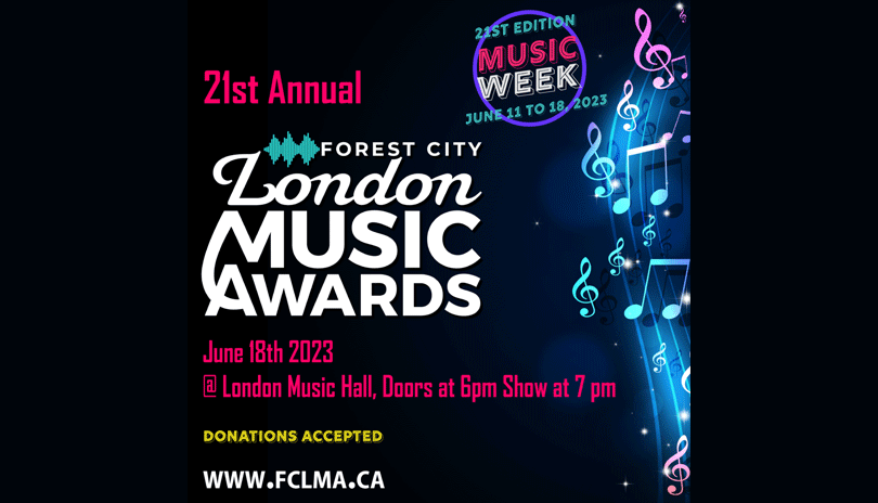 Forest City London Music Awards - June 18