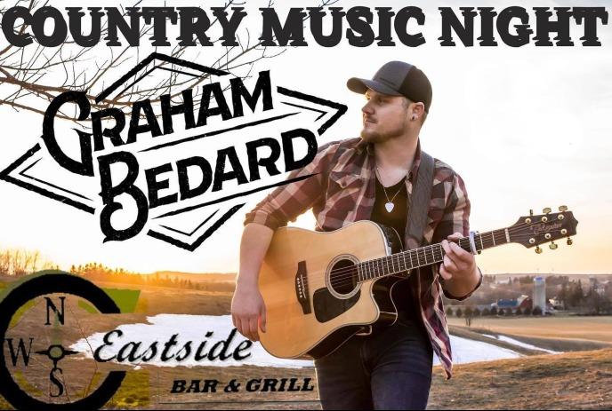 GRAHAM BEDARD Returns To Eastside Bar & Grill