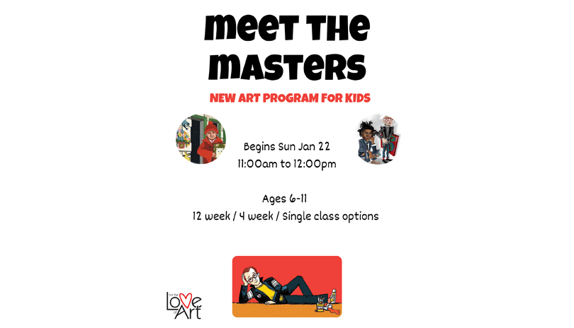 Meet The Masters - Art Program for Children