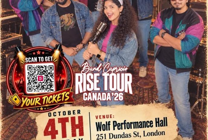 Band Capricio- Rise Tour