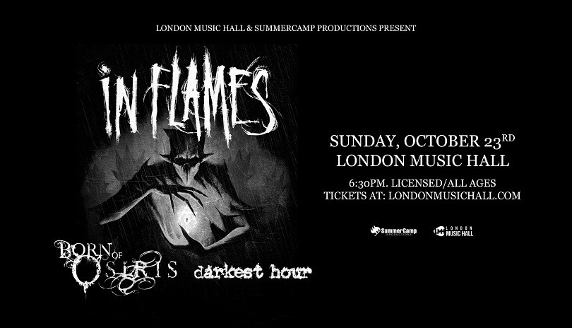 In Flames with Born Of Osiris & Darkest Hour