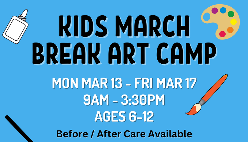 March Break Art Camp for Kids