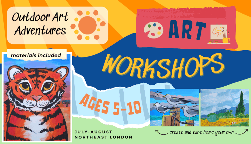 Outdoor Art Workshops Ages 5-10