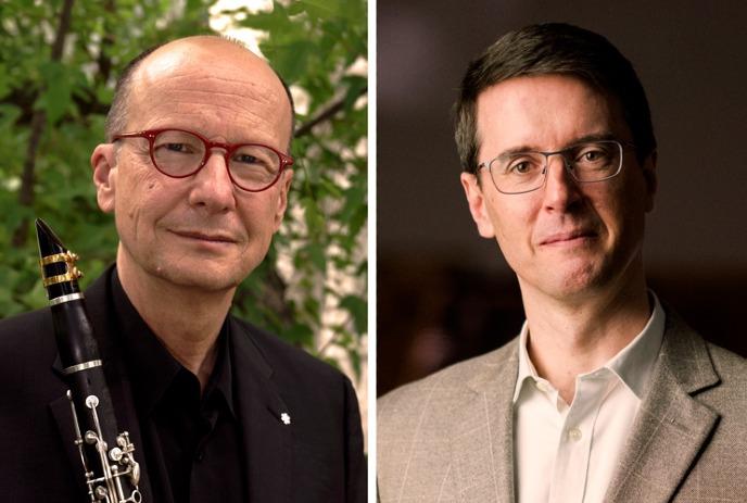 Head shots of James Campbell and Leopoldo Erice.
