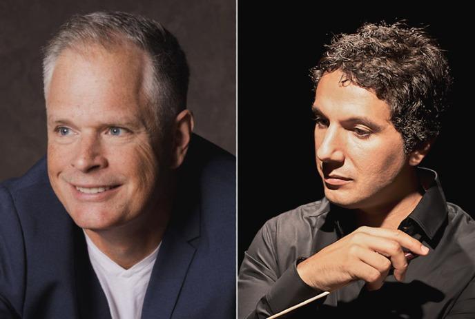 Headshots of David Sadlier and Simone Luti.