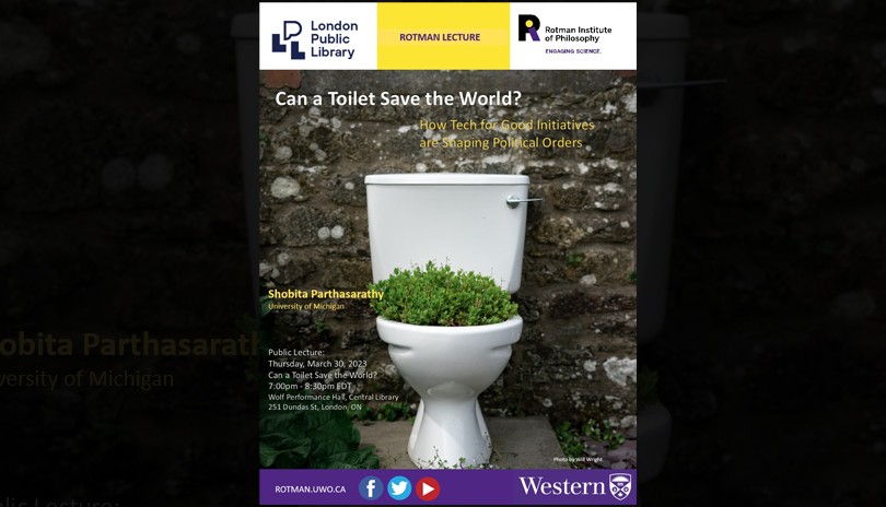 Shobita Parthasarathy: Can a Toilet Save the World?
