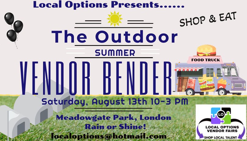 Outdoor Summer Vendor Bender