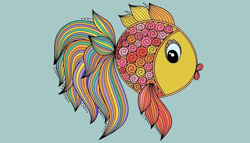 Youth Watercolour Art Class - Fish