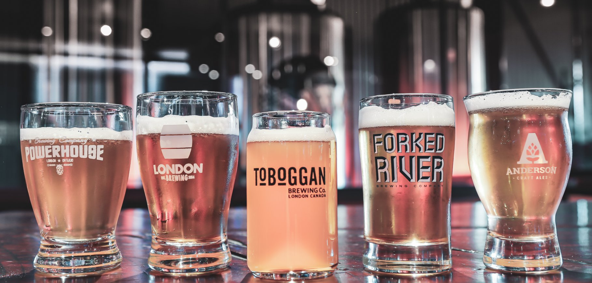 Options of local London, Ontario beers