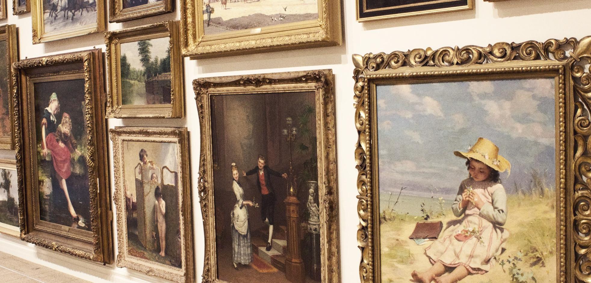 Various historical paintings from Paul Peel, the Group of Seven and other artists on display at at Museum London