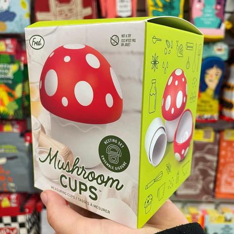 Fred Mushroom Measuring Cups