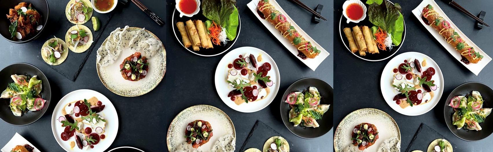 Cintro on Wellington array of dishes