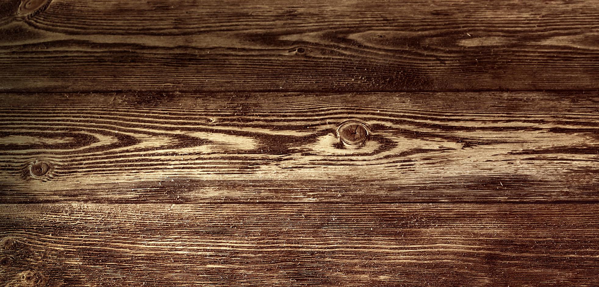 stained wooden boards