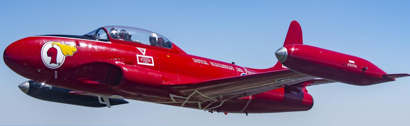 Jet Aircraft Museum Red Plane