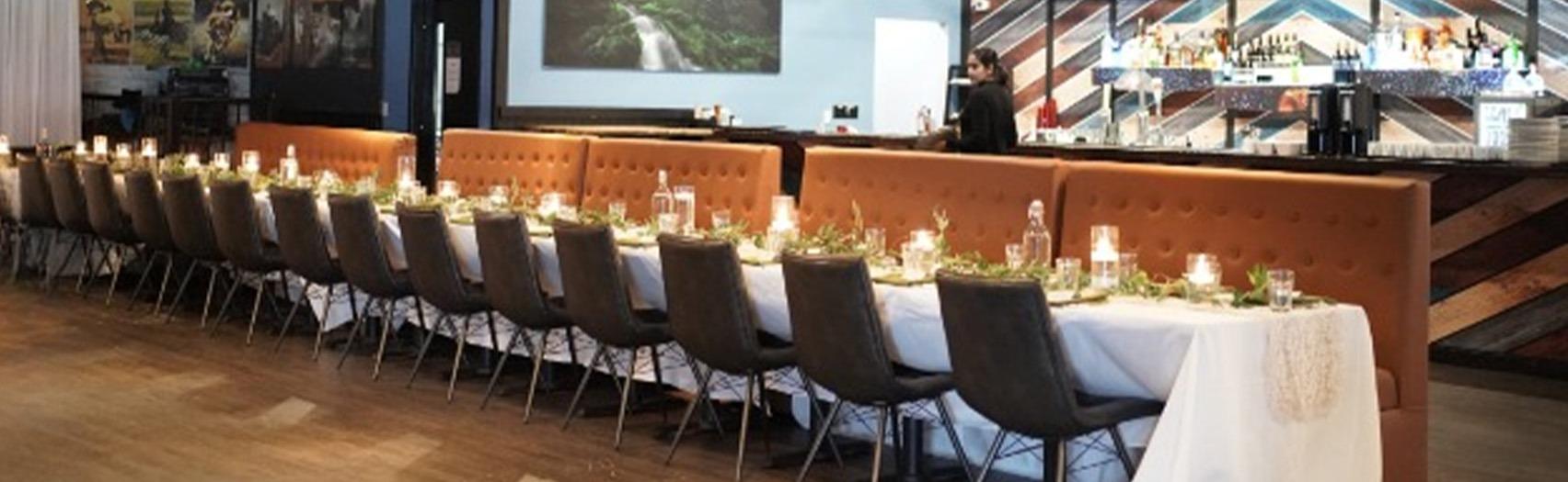 Peppermoon Restaurant and bar seating area