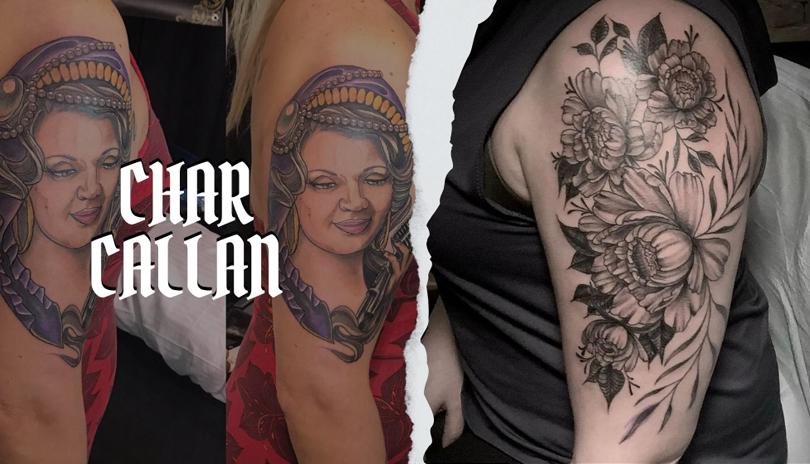Raven's Head Tattoo