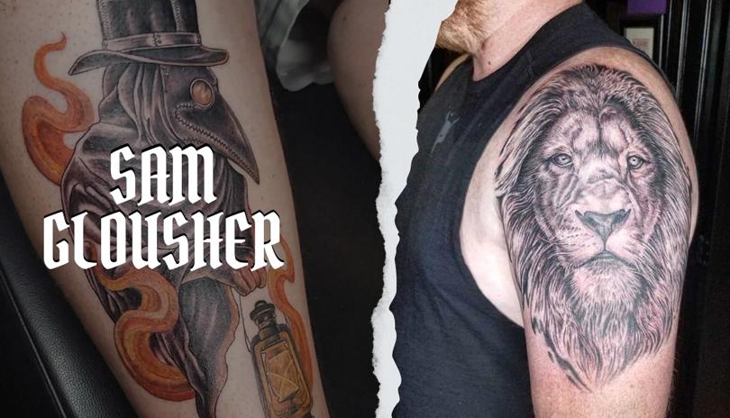 Raven's Head Tattoo