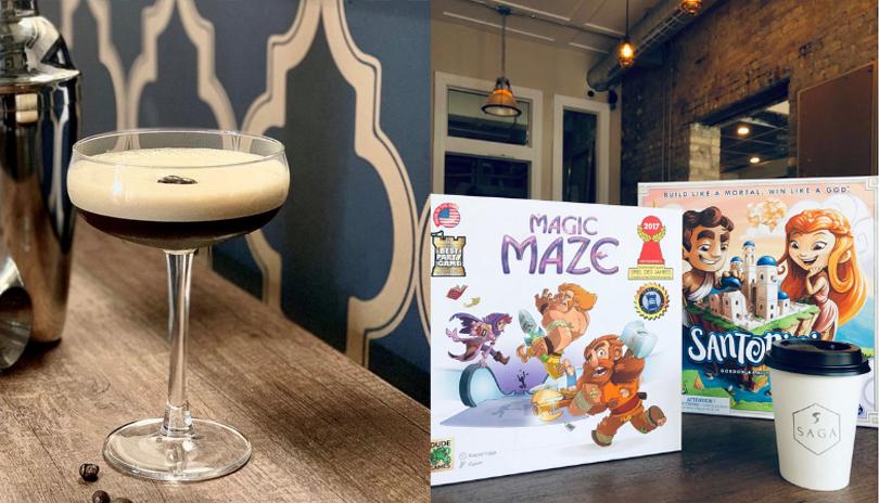 Saga Board Games & Coffee