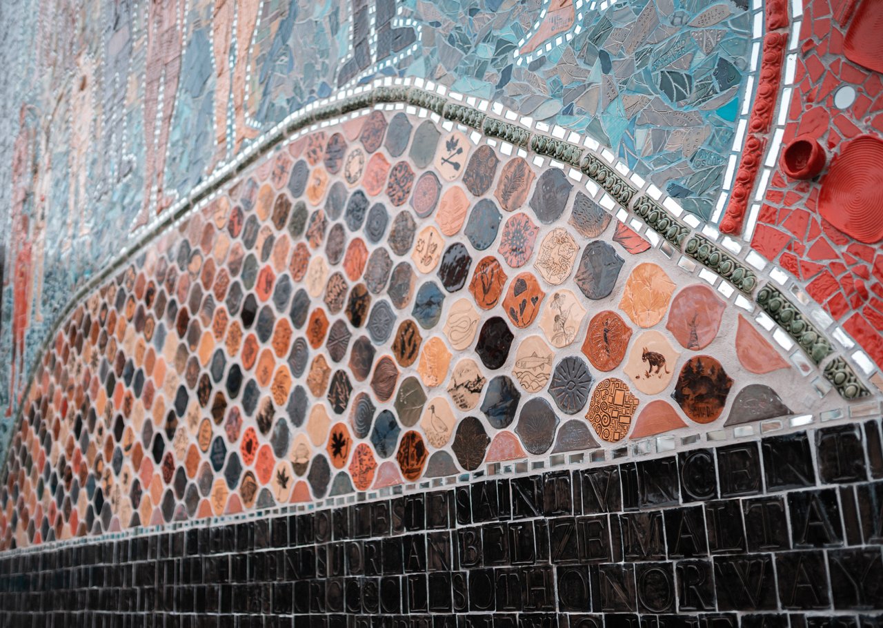 London Clay Art Centre Canada 150 Mosaic