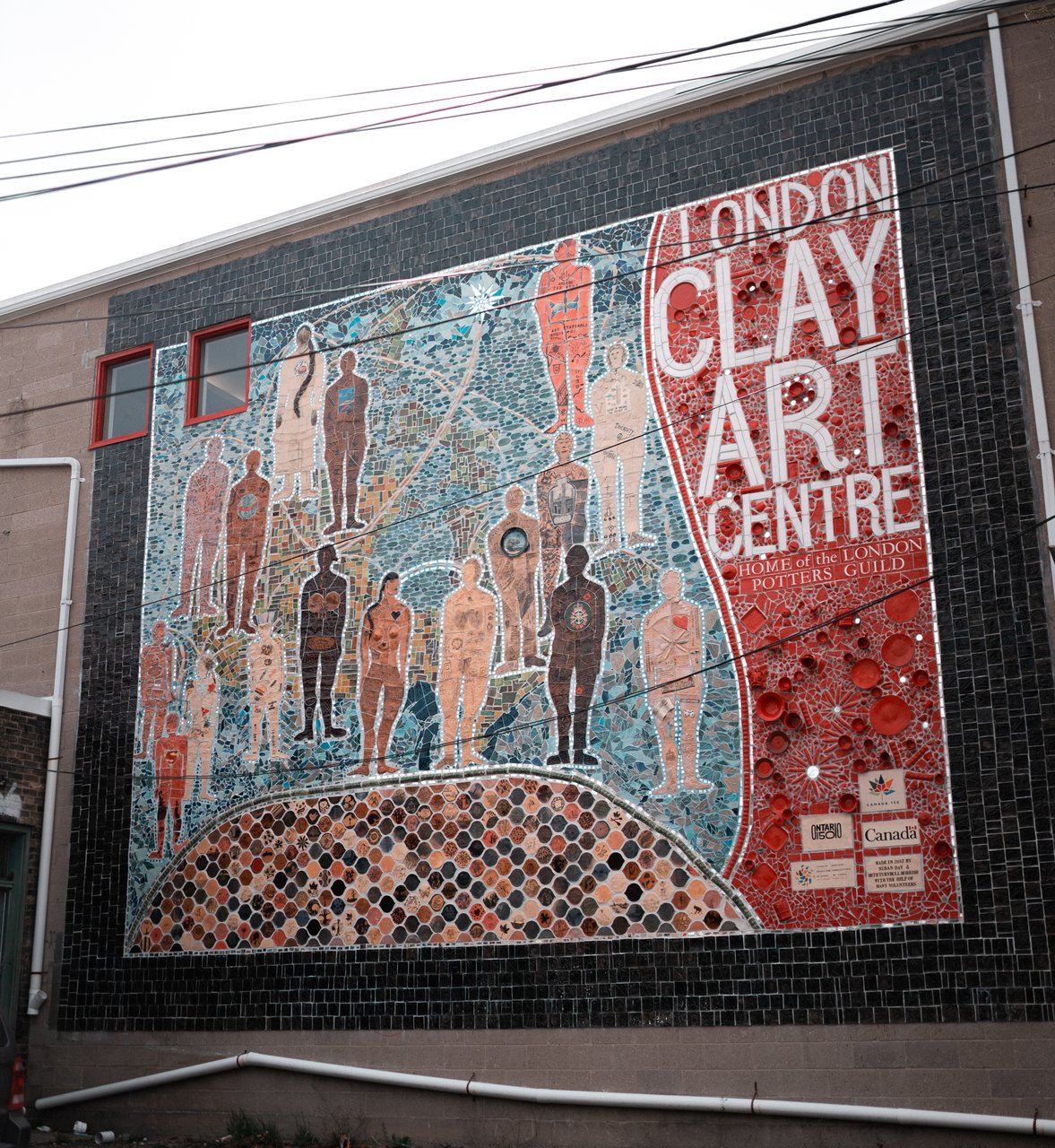 London Clay Art Centre Canada 150 Mosaic