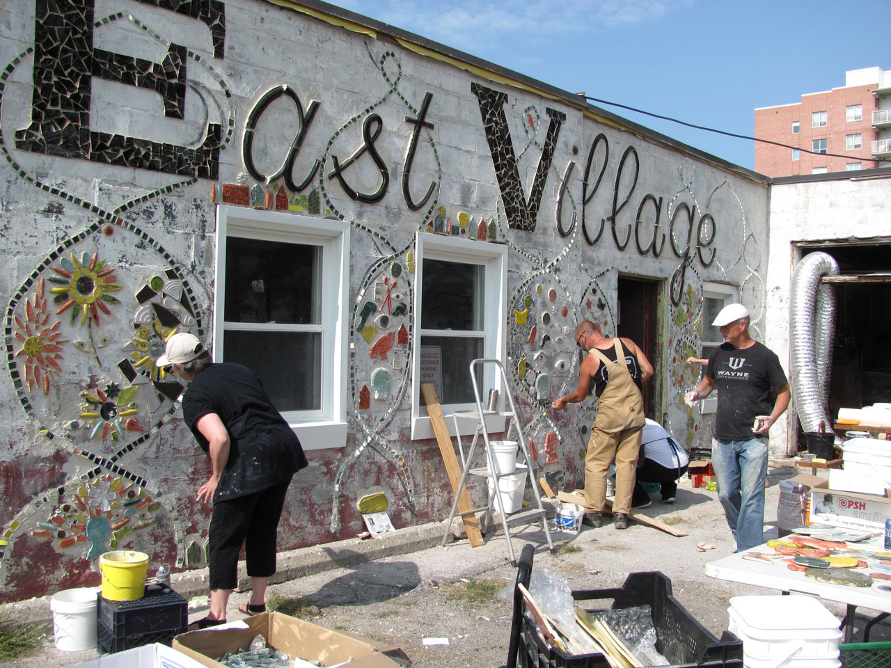 Old East Village Wayfinding Mosaic