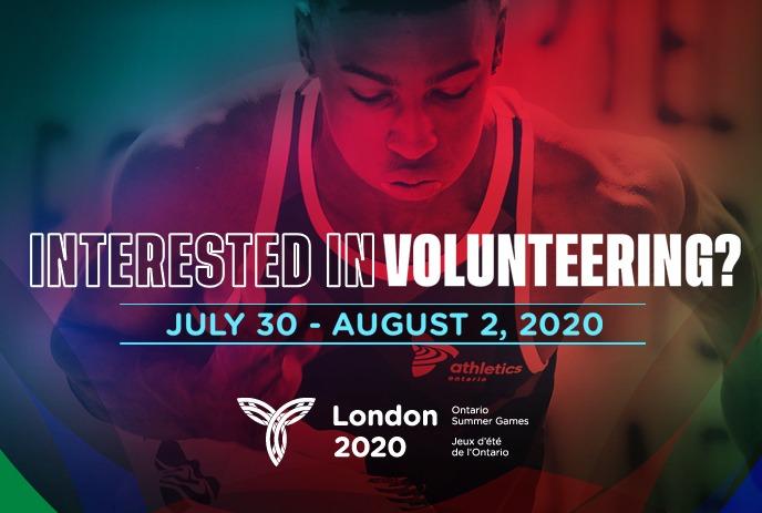 Volunteer with us 2021 Ontario Summer Games held in London, Ontario