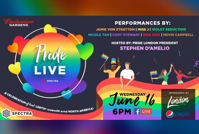 pride live event information graphics