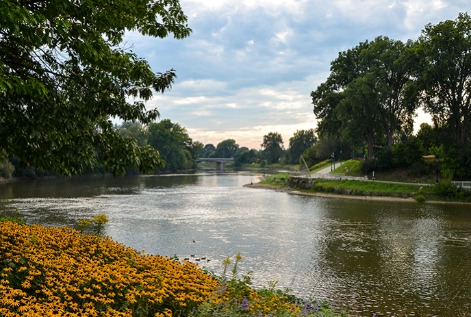 Thames River in London, Ontario