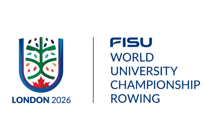 Event logo for the 2026 FISU World University Championship Rowing