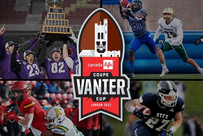 2022 Canada Life Vanier Cup logo graphic